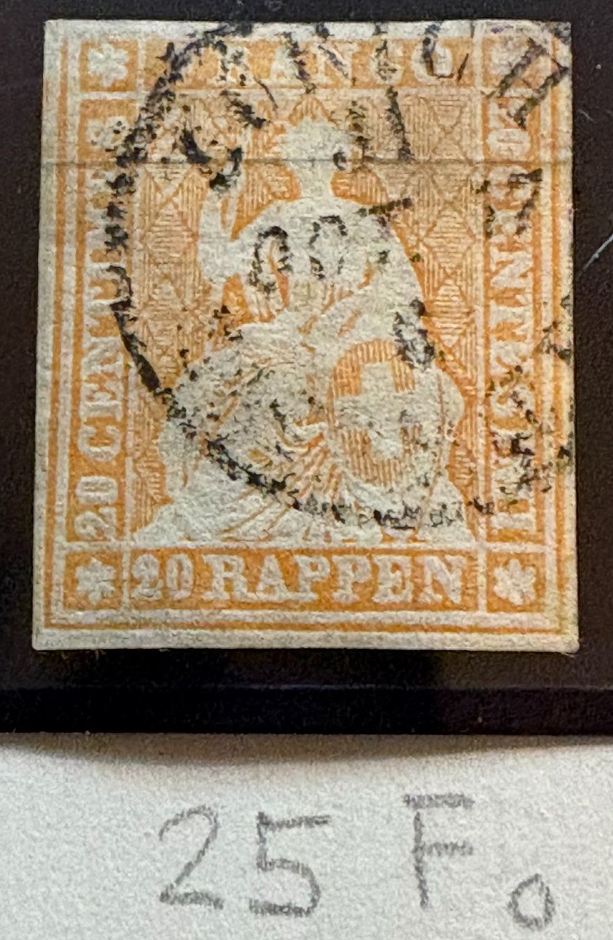 Alle Briefmarken: SCHWEIZER BRIEFMARKE STRUBEL – Gebraucht aus Ostermundigen von Heavenmaus75