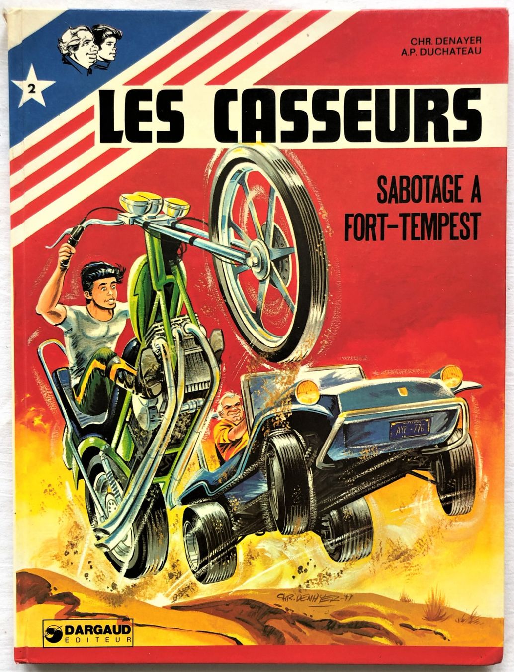 Comics: LES CASSEURS - 2 - Sabotage à Fort-Tempest – Gebraucht aus Schaffhausen von durruti