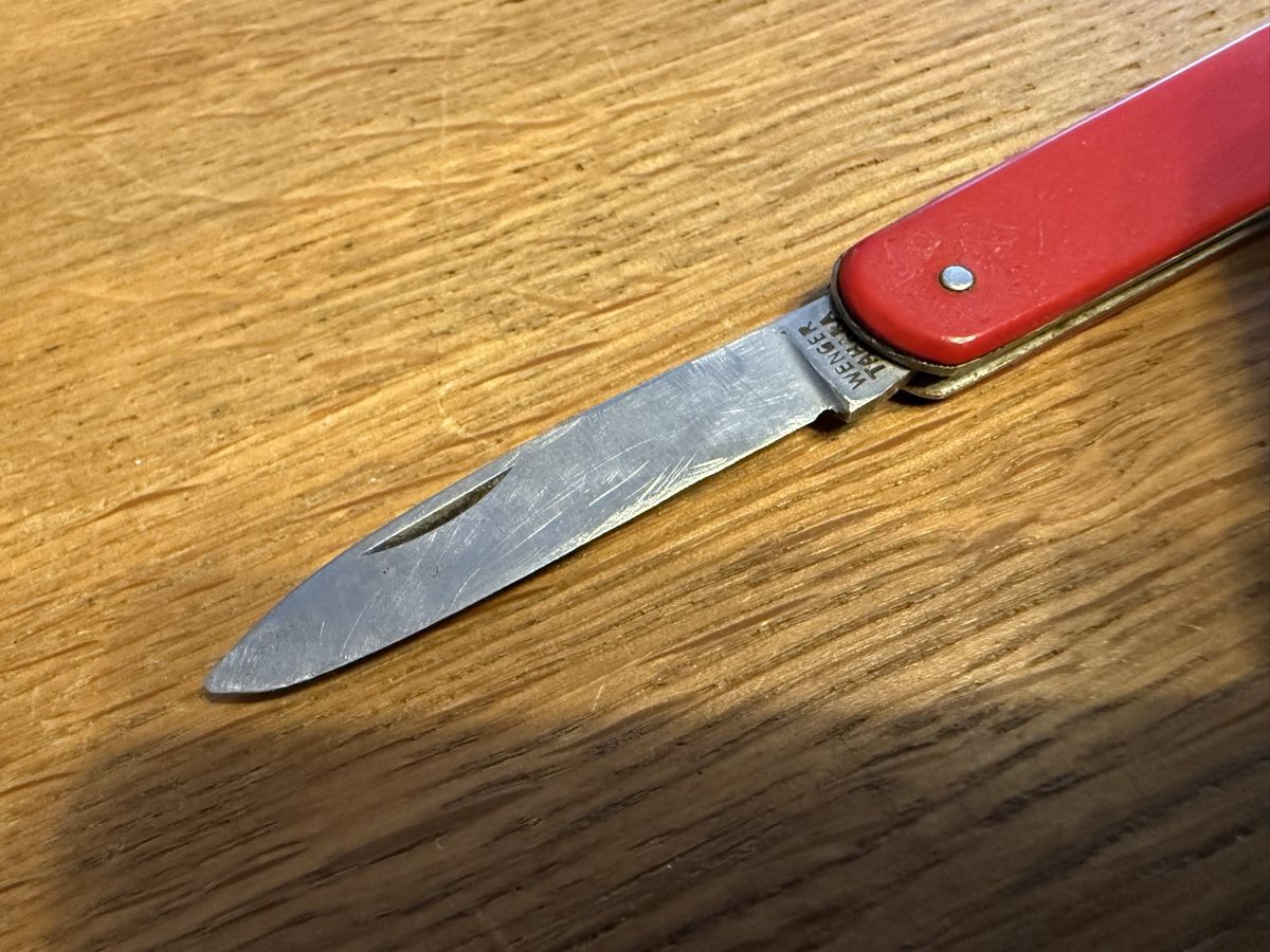 Wenger Coltelli tascabile: Antikes Wenger Taschenmesser Sackmesser – Usato da Goldach venduto da Messerguru 6