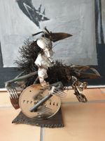 Francois Steinauer, Skulptur, verschiedene Metalle, signiert