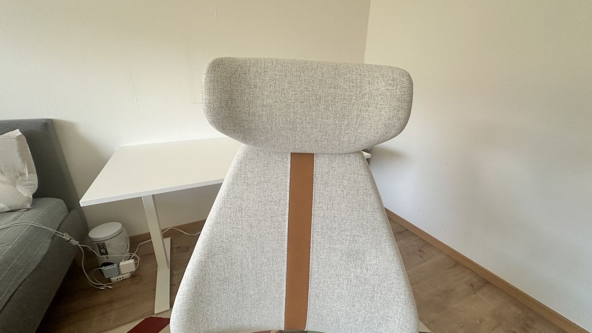 Poltrone: Office Chair, Ergonomic, Light Grey & Tan Leather A – Nuovo (secondo la descrizione) da St. Gallen venduto da wan_9mmx 3