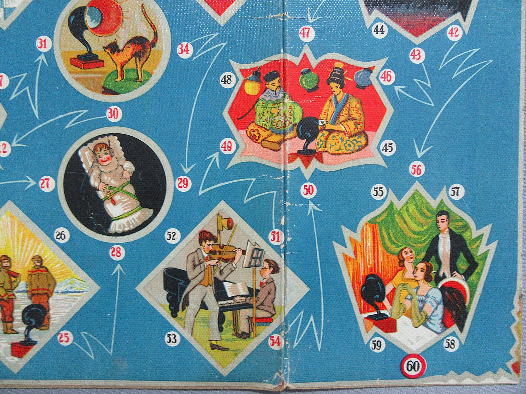 Giochi: altes Spielbrett aus Karton  - ab CHF 5.00 – Usato da Auenstein venduto da Padabimbim 2
