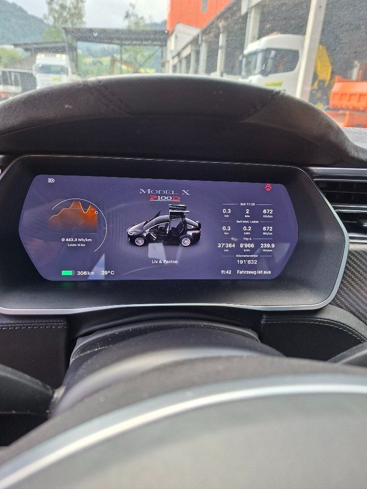 Tesla Automobili: Tesla Model X Performance P100D AWD schwarz mit AHK – Usato da Malters venduto da kadett1978 5