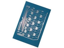 FR4 Platine blau eingefärbt