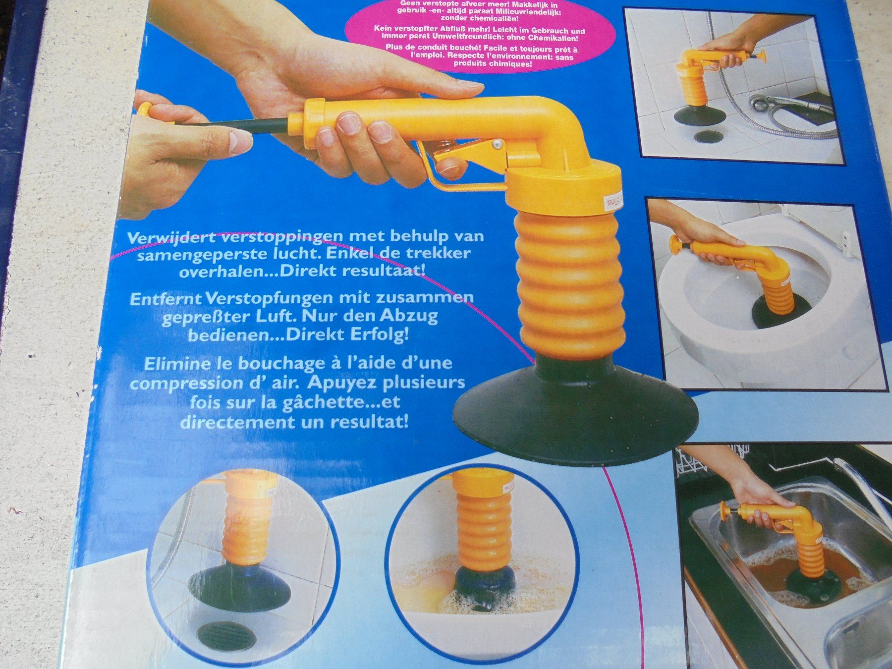 Sanitär: Drain Buster Mechanischer Ablauf Entstopfer – Gebraucht aus Rickenbach BL von  2