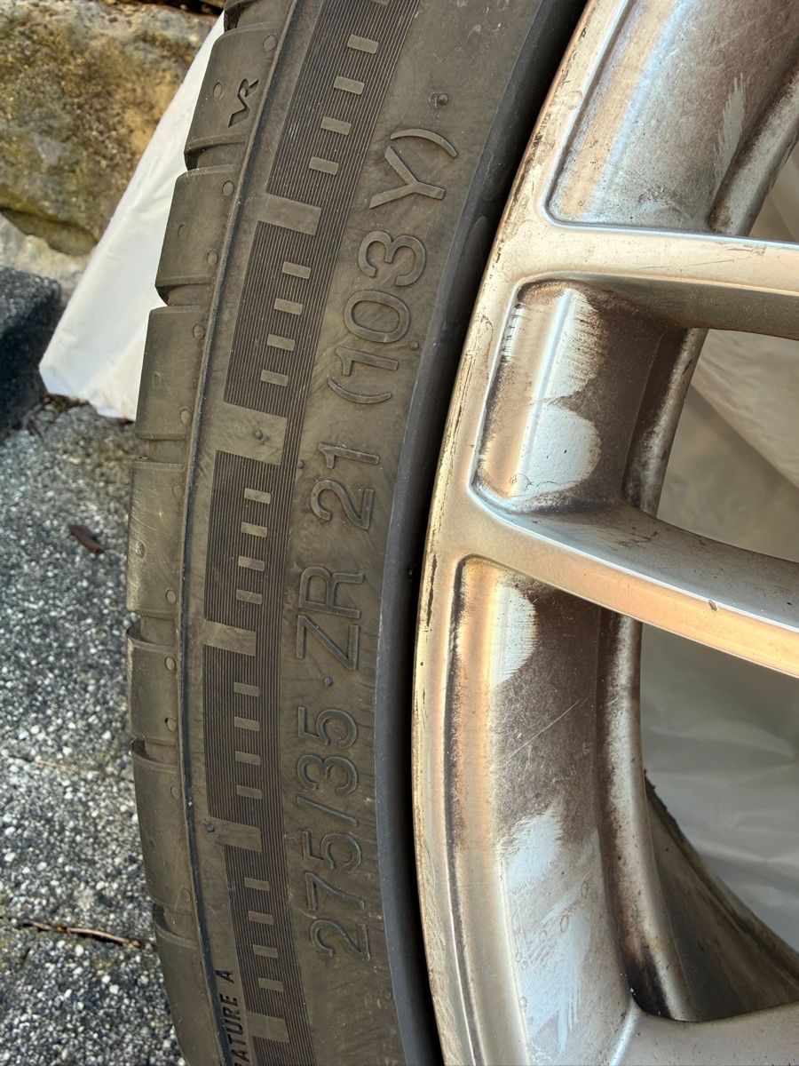 Pneus & Kompletträder: Borbett Felgen mit Sommerreifen 275/35 ZR21 (103Y) Pneu – Gebraucht aus Löhningen von Husim 5
