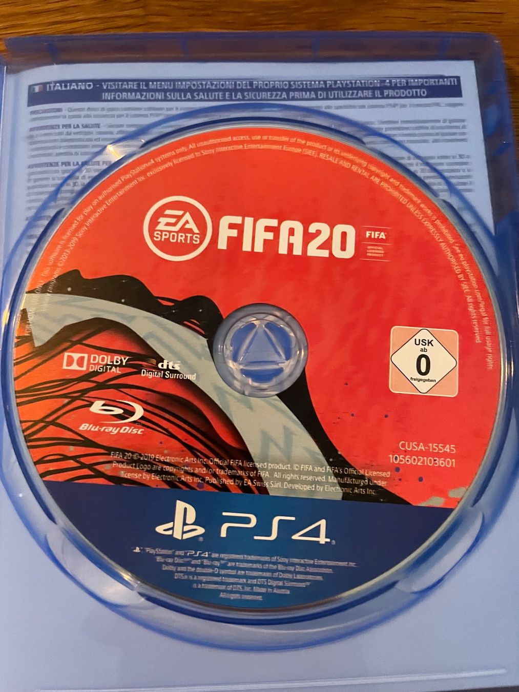 Giochi: FIFA 20 PS4 – Usato da Bülach venduto da bjoernbenny 2