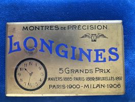 Longines - Plaque Ancienne RARE - Collection