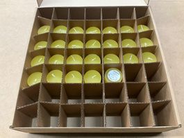 843 Posten Raureifkerzen Ø=5cm H=9cm aus Liquidation