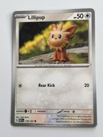Pokémon Card Lillipup 170/197 Obsidian Flames 2023 Yuka Mori