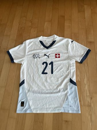 Puma Schweiz Fussball Trikot Nr. 21 Grösse M