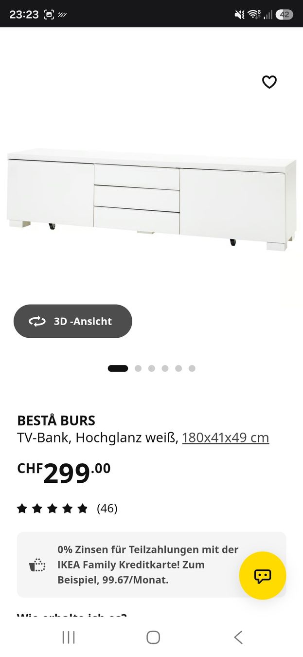 TV Möbel: Fernseh Möbel und Vitrine – Gebraucht aus Baar von bia_m5xb 4
