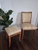 Stuhl und Hocker vintage Antike