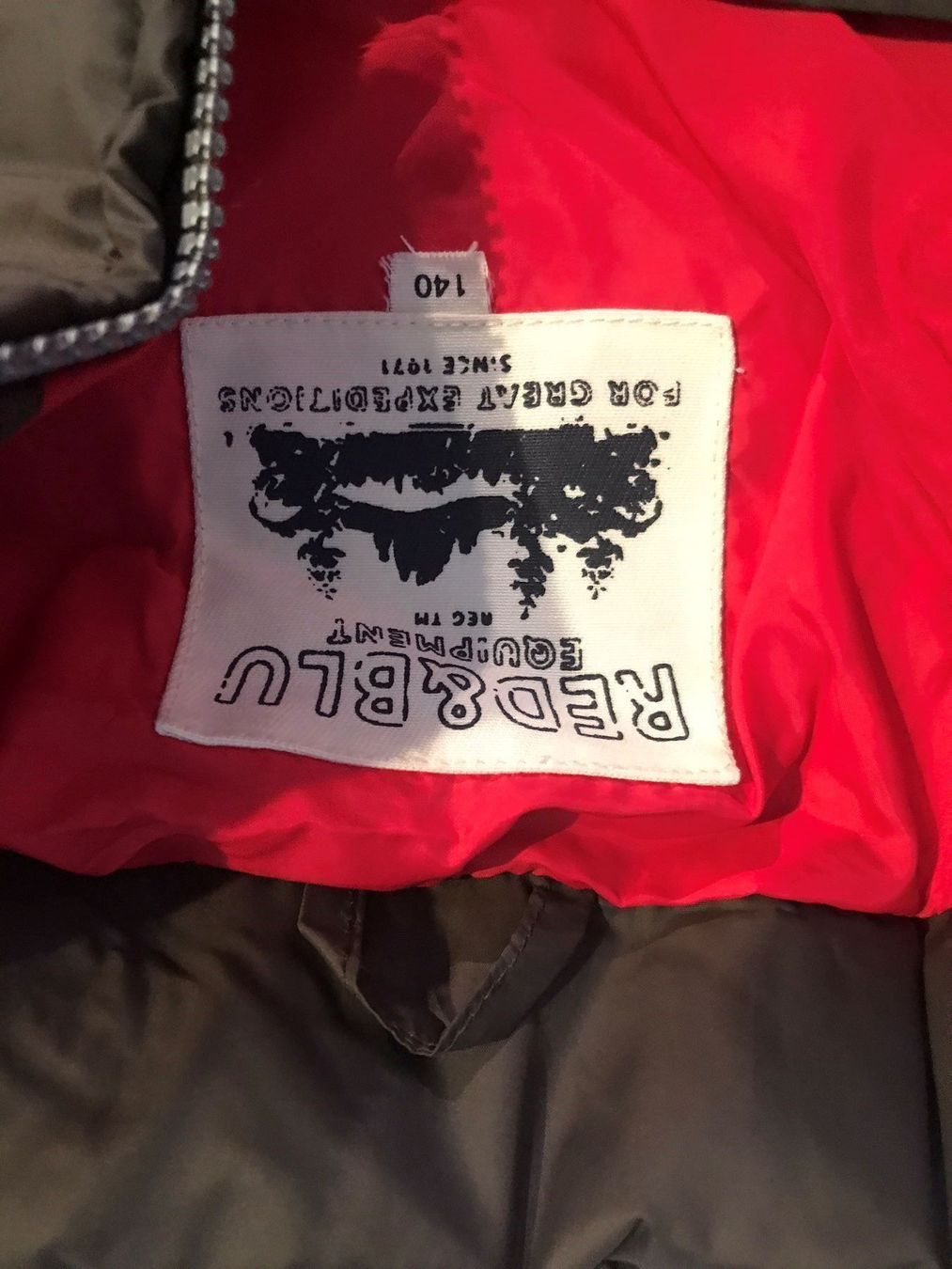 Jacken & Mäntel: Red Blu Daunenjacke 140 – Gebraucht aus Muttenz von Susanne81002 3