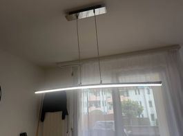 Suspension LED extensible chrome  Lampe pour table à manger