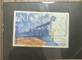 Billet 50 francs Saint-Exupéry Petit Prince occasion