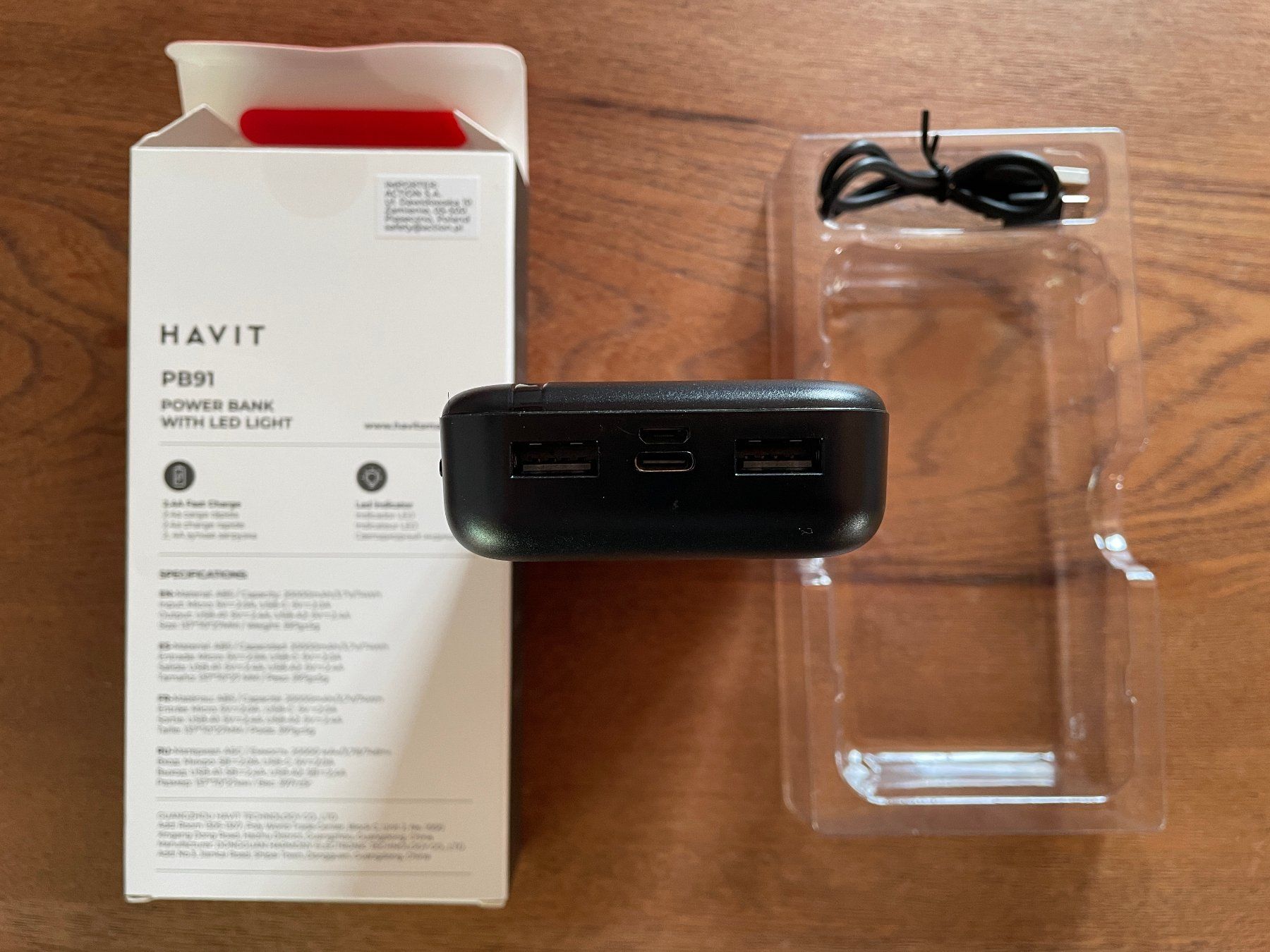 Batterie: Havit Powerbank 20000Mh – Nuovo e nell'imballaggio originale da Vicques venduto da 7uy 2