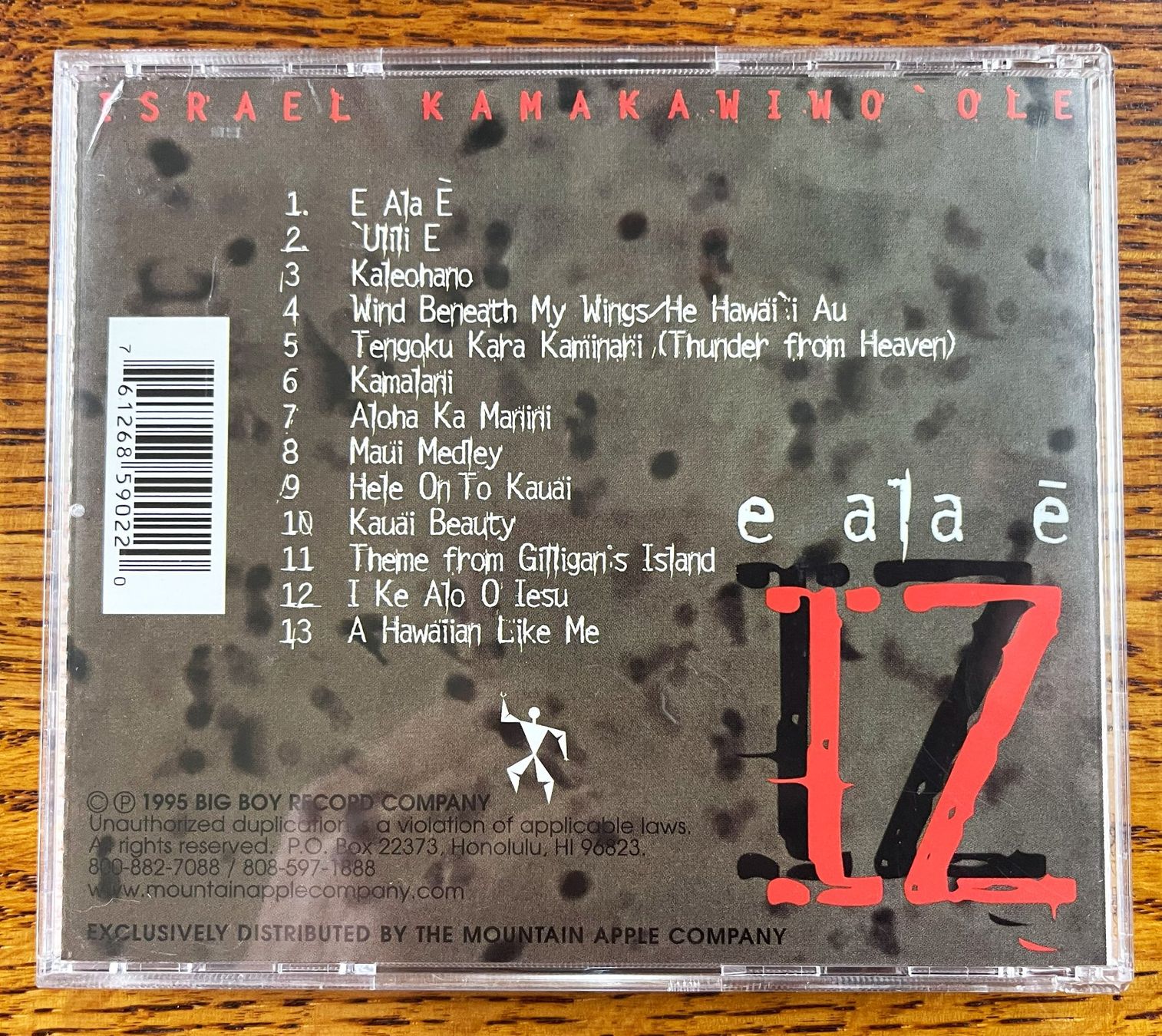 CD: E ala e: Israel Kamakawiwo' Ole CD – Usato da Oftringen venduto da Vucki 1