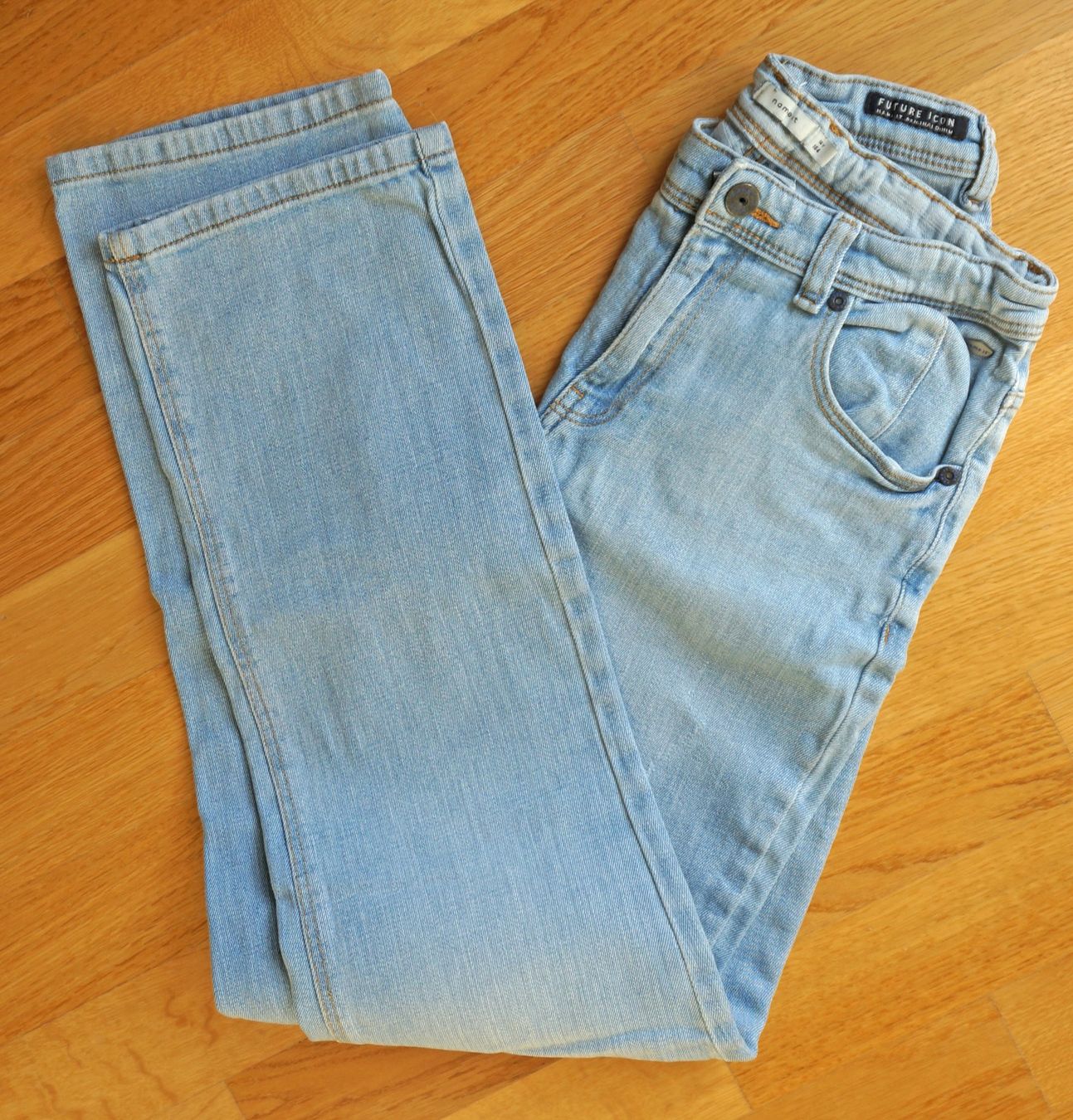 Name It Pantaloni: Hellblaue Jeans | name it * Grösse 164 – Usato da Basel venduto da AufeinenBlick 4