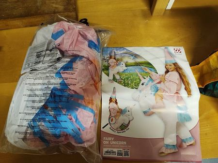 Kostüm Einhorn Huckepack