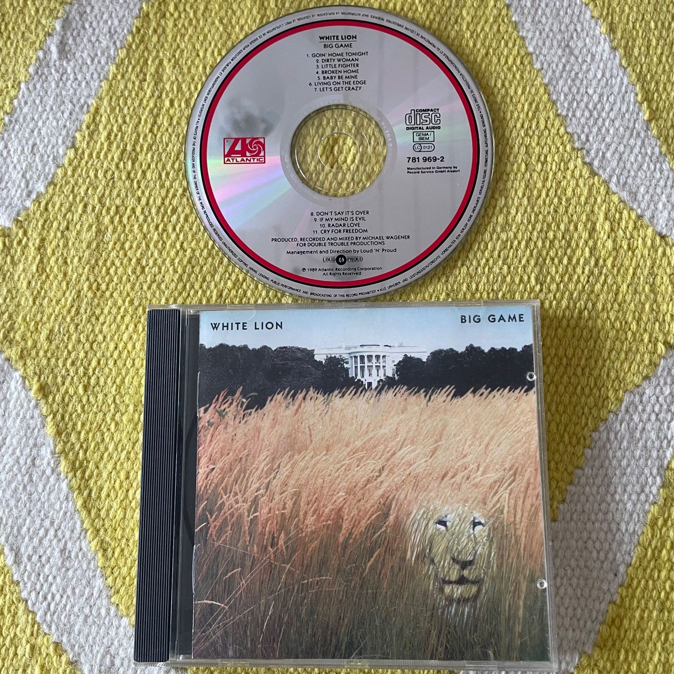 CD: WHITE LION-BIG GAME – Usato da Rorschacherberg venduto da CD-Roli