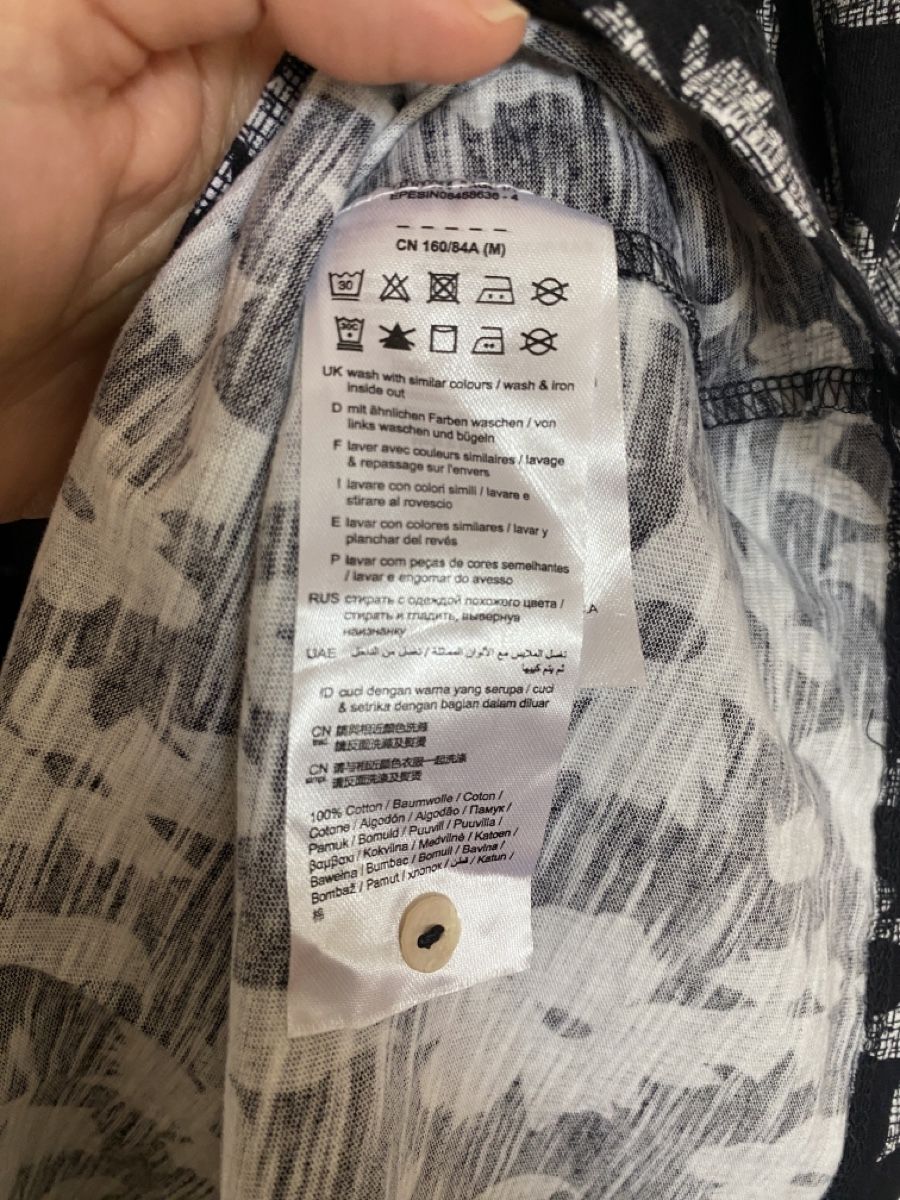 Esprit Vestiti: ESPRIT Edc Kleid schwarz Blumenmuster Gr. M – Usato da Muensingen venduto da drleevsy 5