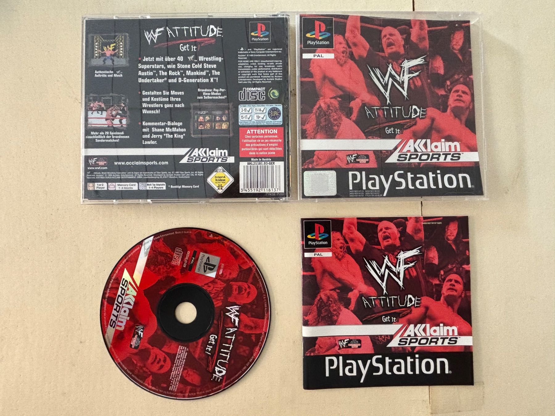 Giochi: WWF Attitude (CIB) – Usato da Frenkendorf venduto da Fionchen