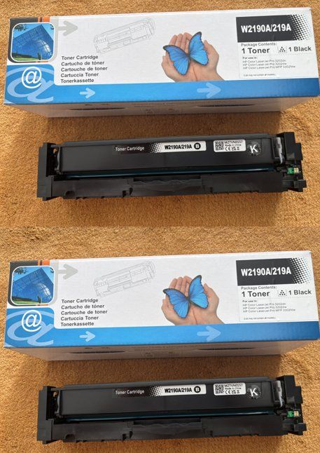 Hewlett Packard Cartucce per stampanti & toner: 2 Toner W2190A/219A Schwarz neu – Nuovo (secondo la descrizione) da Rüfenacht BE venduto da morgi47 1