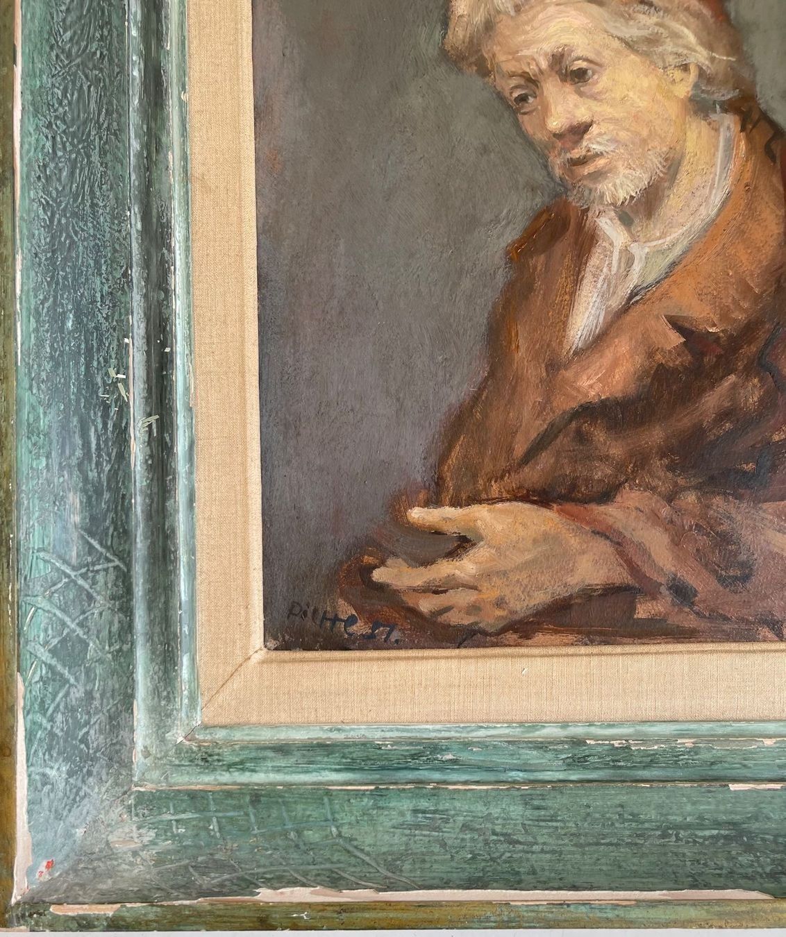 Dipinti: Potrait Gemälde von Piltte – Usato da Müllheim Dorf venduto da Othmar73 3