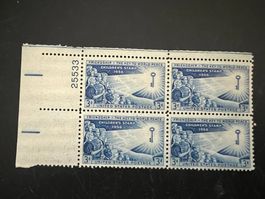 USA 1956 Viererblock Scott 1085    **  (5792)
