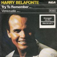Belafonte Harry: Try To Remember 7"