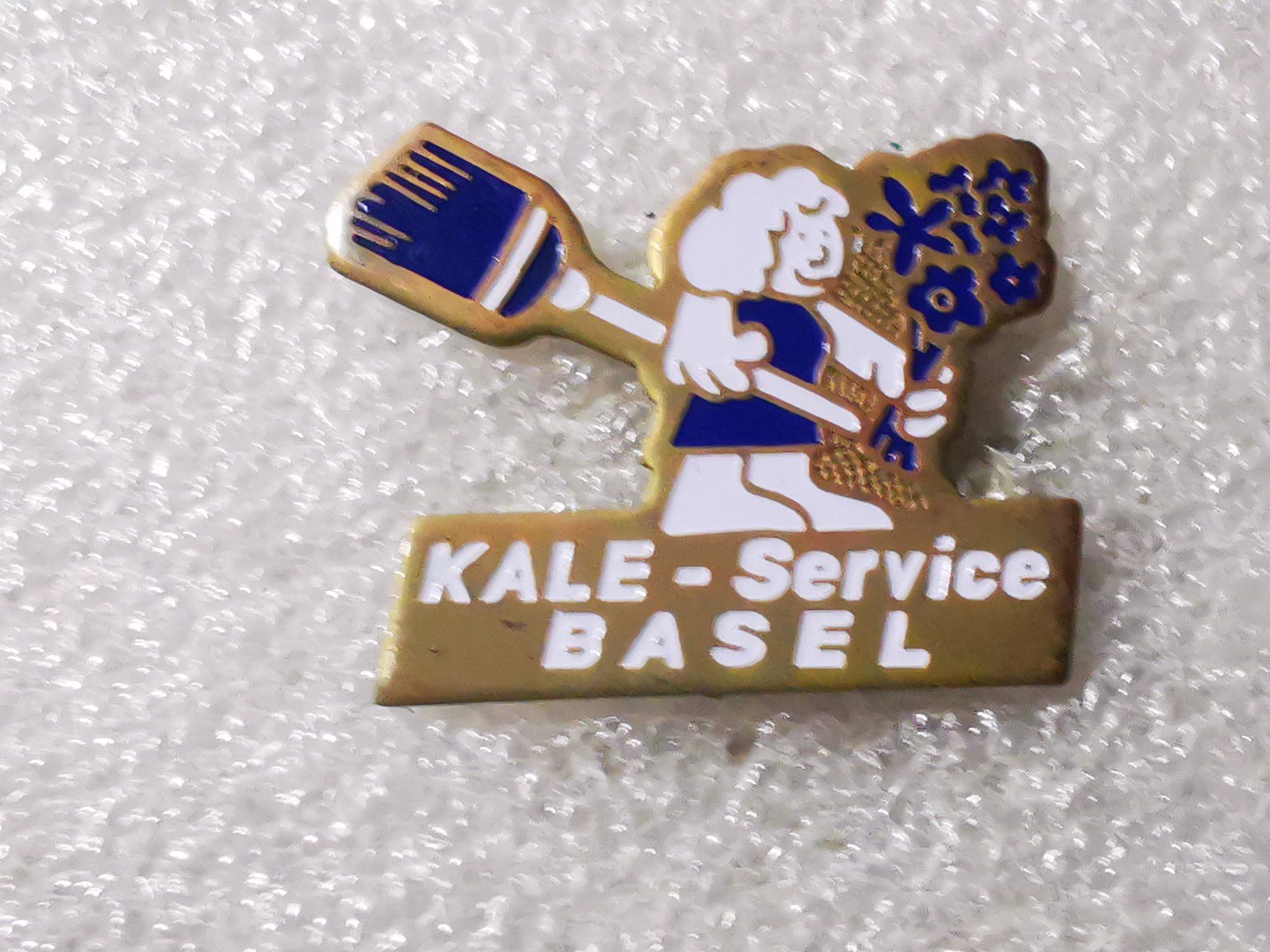 Placchette & Badge: Ansteckpin 145: Kale Service Basel – Usato da Oppligen venduto da Pin-Fall-Shop