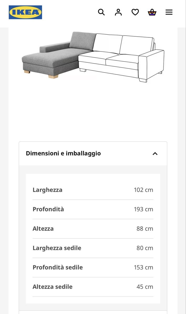Ikea Sofas: Chaise-longue / Sofa  – Gebraucht aus Zürich von lor_nh6y 4