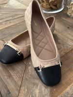 Ballerinas 38.5 nude schwarz neu