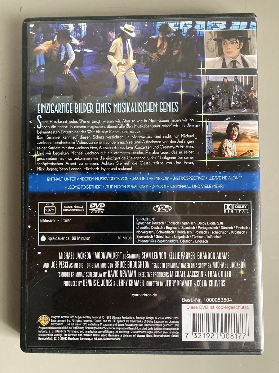 Alle DVDs: Michael Jackson DVD – Gebraucht aus Hölstein von Uhriella 1