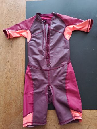 NABAIJI Schwimmanzug Shorty Kloupi Mädchen violett/rosa