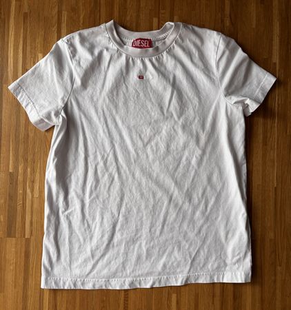 Diesel T-Shirt weiss Gr. M