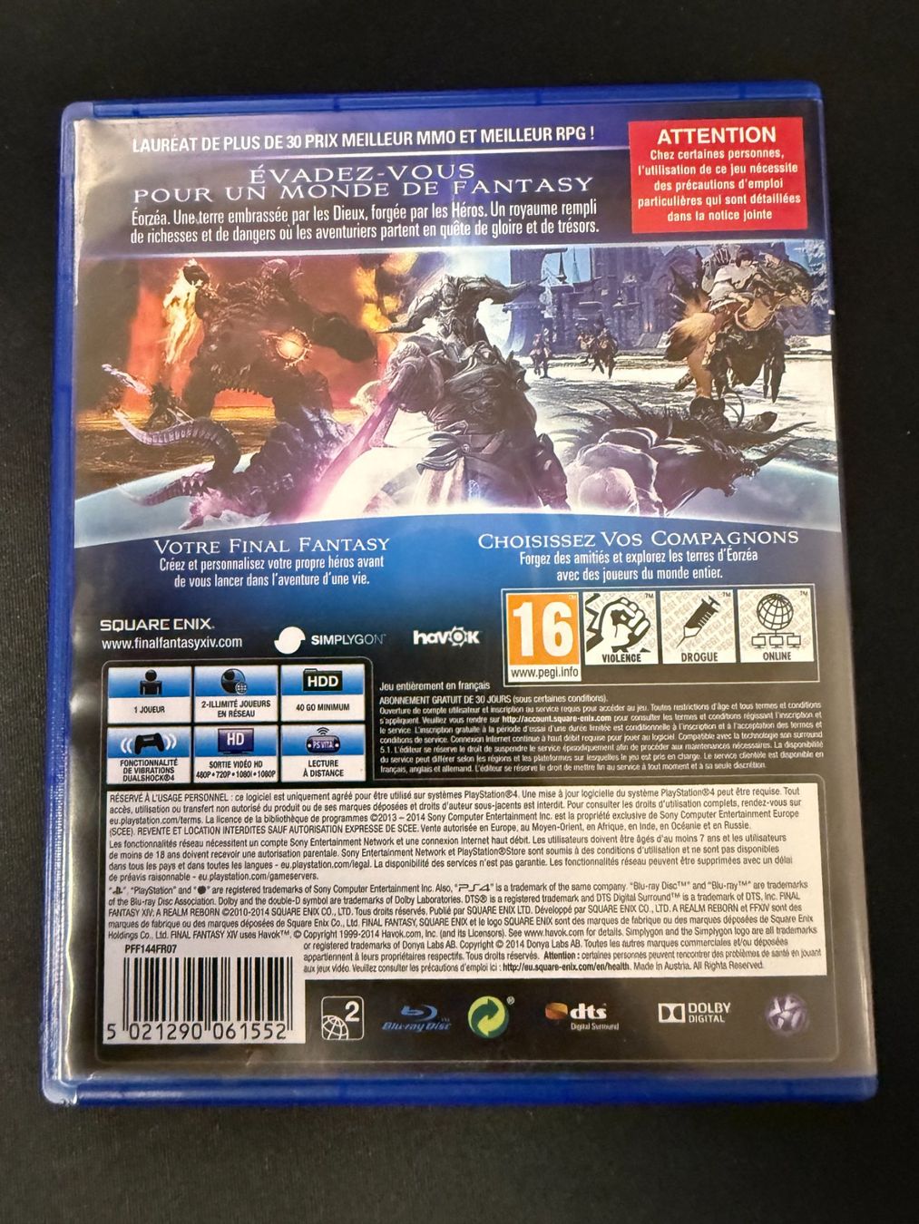 Giochi: Final Fantasy XIV A Realm Reborn - PS4 – Usato da Pont-de-la-Morge venduto da Darfal 2