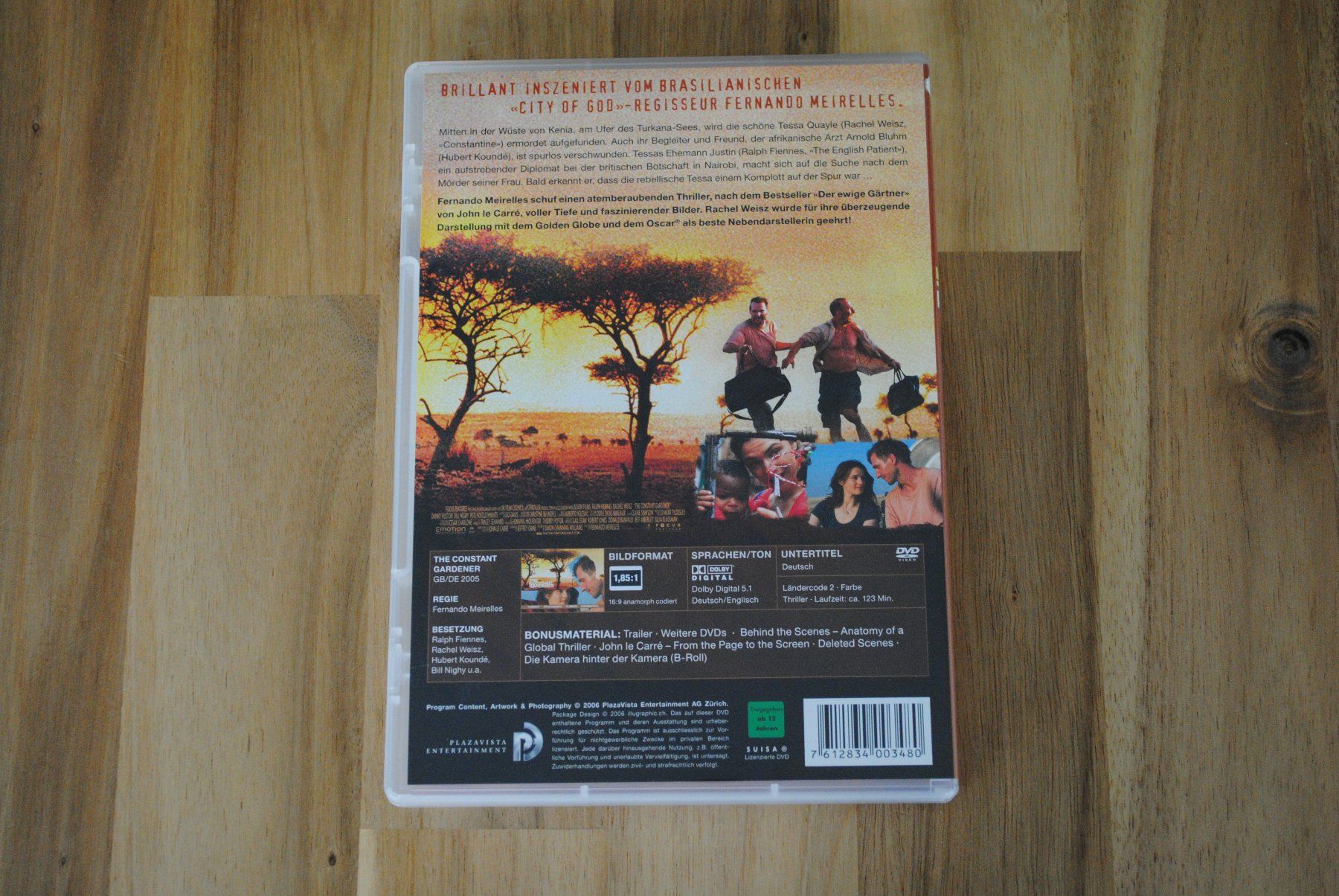 Tous les DVDs: The Constant Gardener – D'occasion à Olten par prusik02 2