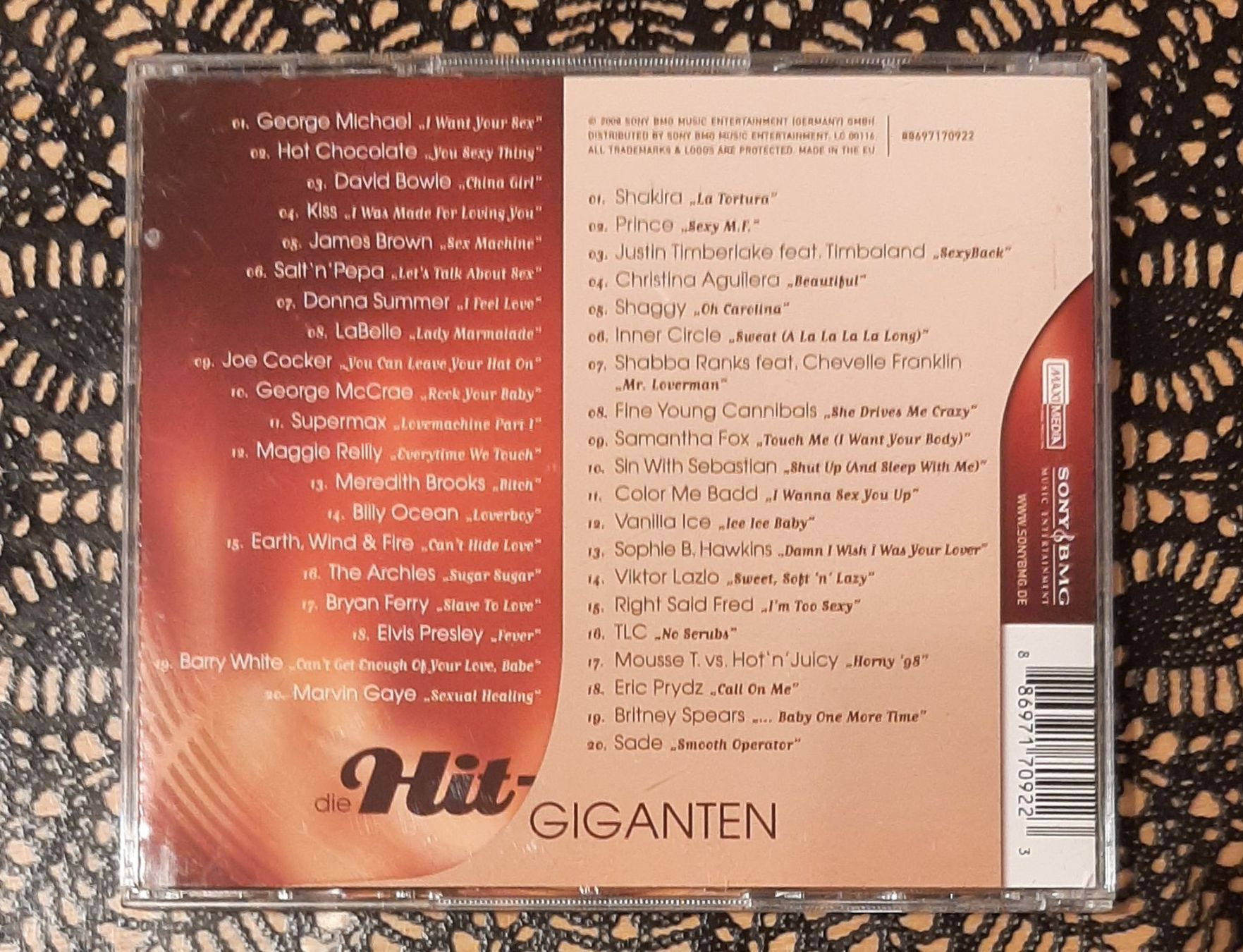 CD: Die Hit Giganten - Hot Hits, 2CD Hit Compilation 2008 – Usato da Schönenberg TG venduto da breiti12 1