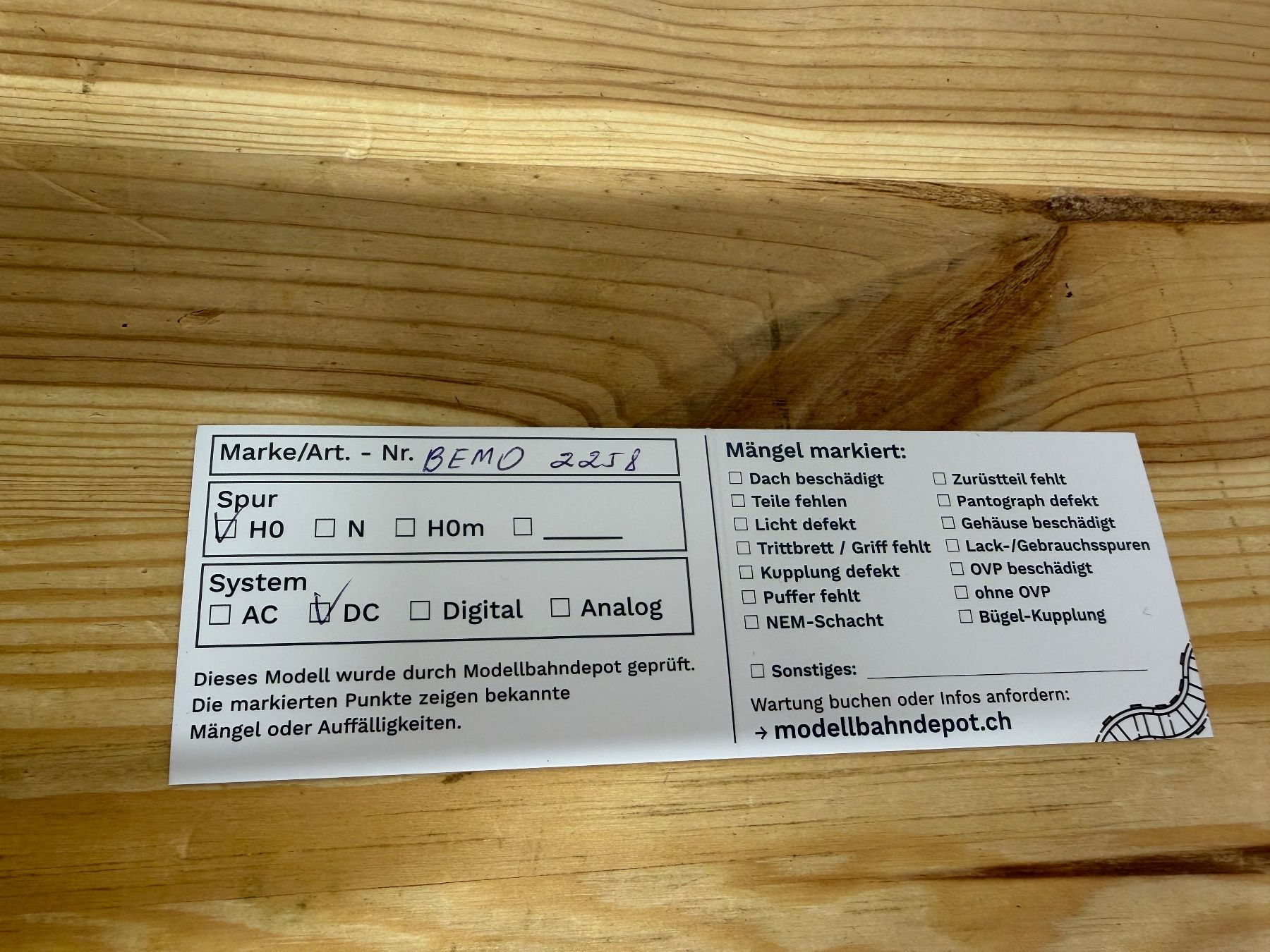 Bemo Modellini di ferrovie: Bemo 2258 Kiestransportwagen – Usato da Büsserach venduto da ModellbahnDepot 7