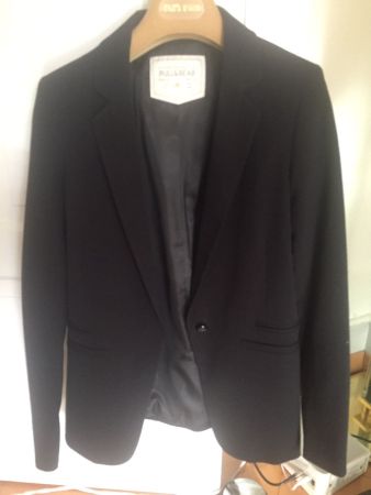 Blazer pull & bear black small