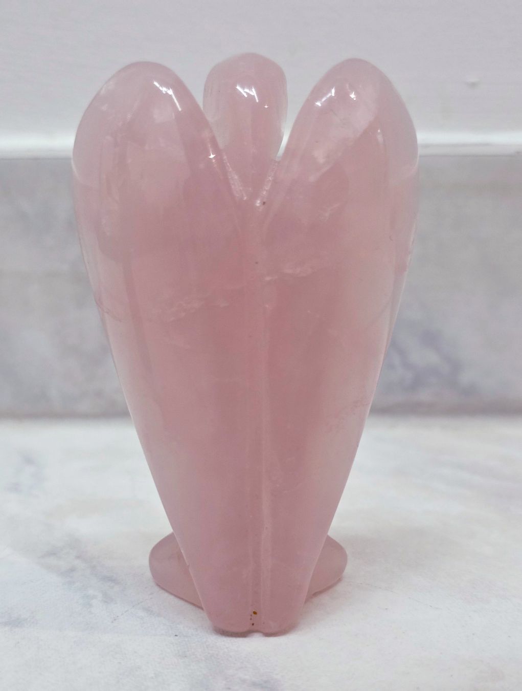 Minerali & Pietre curative: Rosenquarz Engel 99g – Nuovo e nell'imballaggio originale da Matzingen venduto da Shay_Crystalz 1