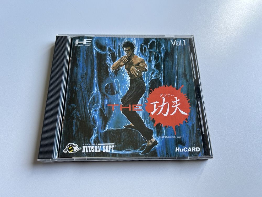 Jeu PC-Engine HU-CARD THE Kung Fu Vol.1 - Version Japonaise - État Très Bon