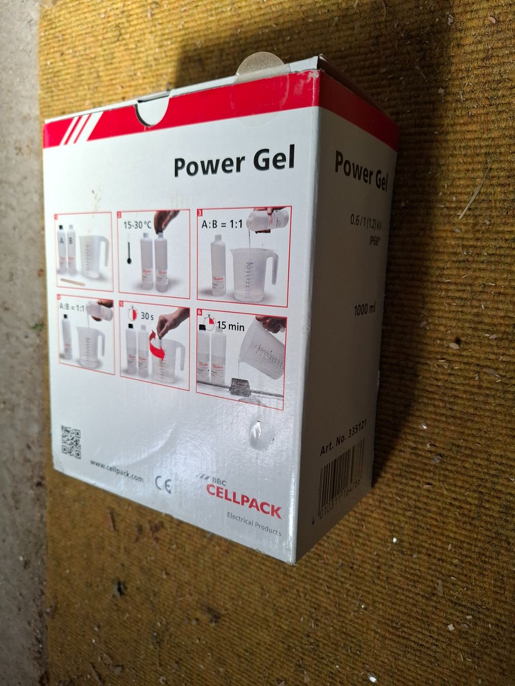 Füllmaterial: Cellpack 2 Komponenten-Gel 1000ml IP68 – Neu und originalverpackt aus Steg im Tösstal von LARO14 2