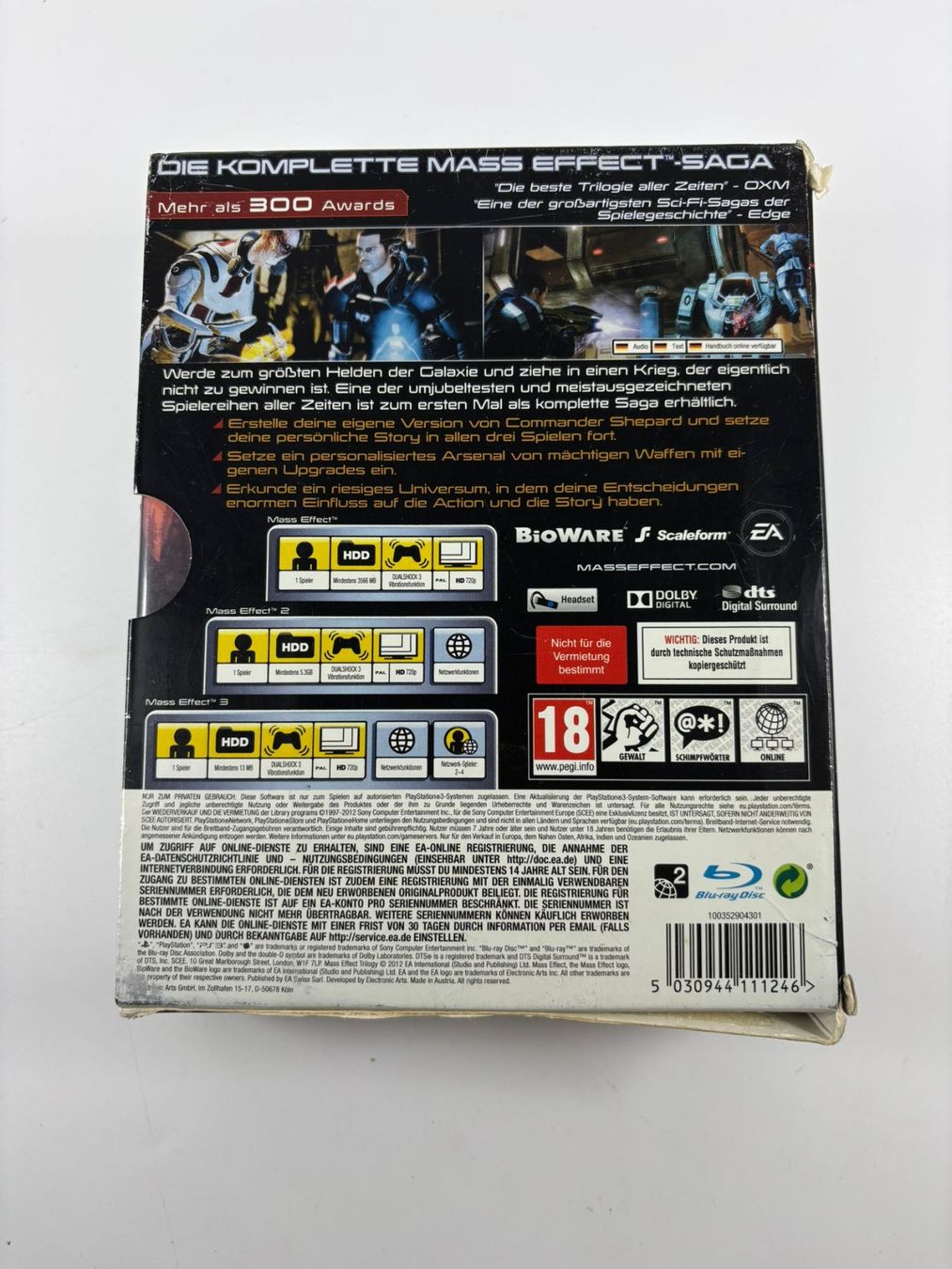 Giochi: Mass Effect Trilogy (PS3) – Usato da Herisau venduto da Seyashop1 2
