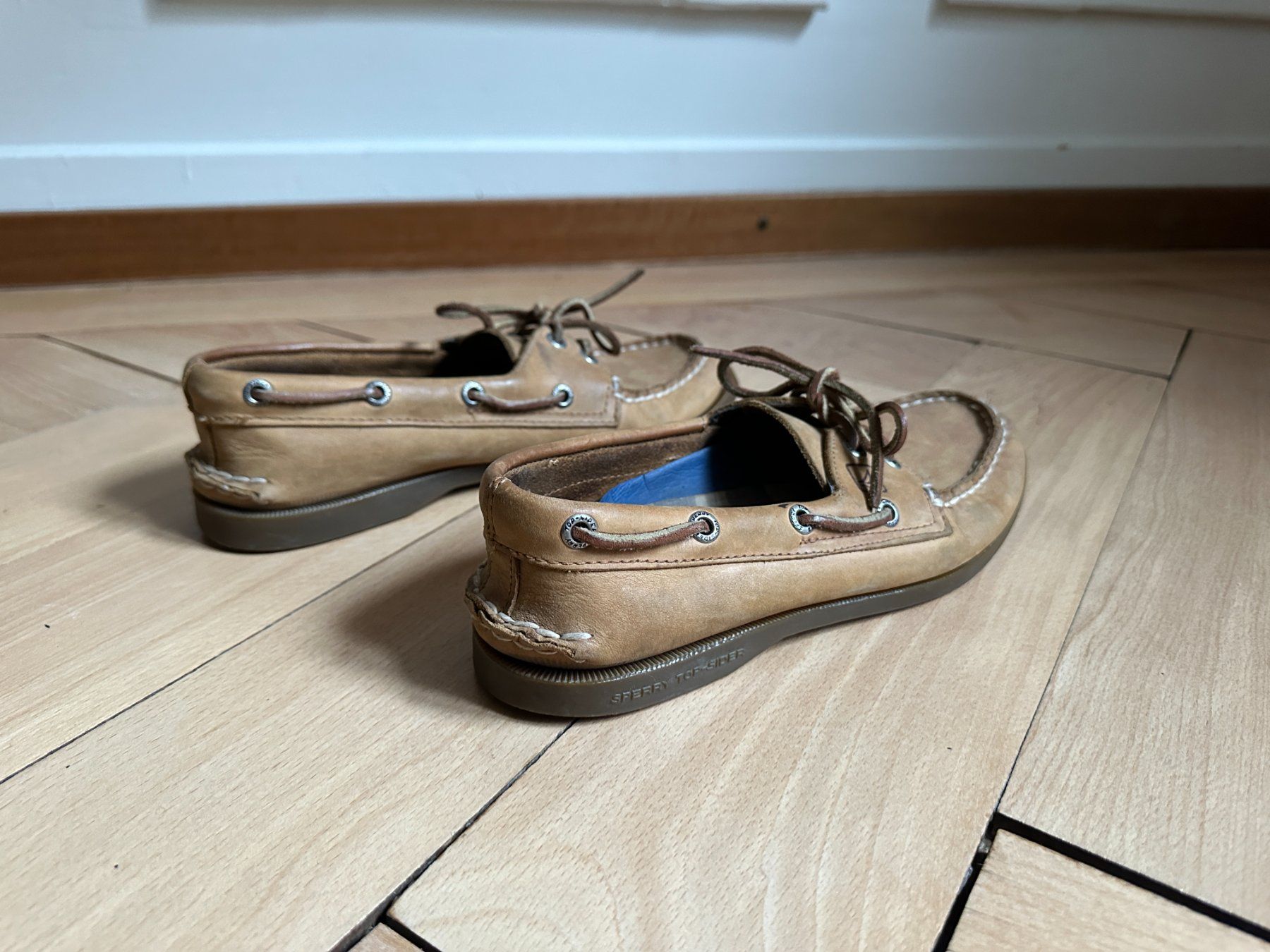 Scarpe da donna: SPERRY Top Sider - Leder Mokassins hellbraun 37 – Usato da Zürich venduto da Diazaio 2