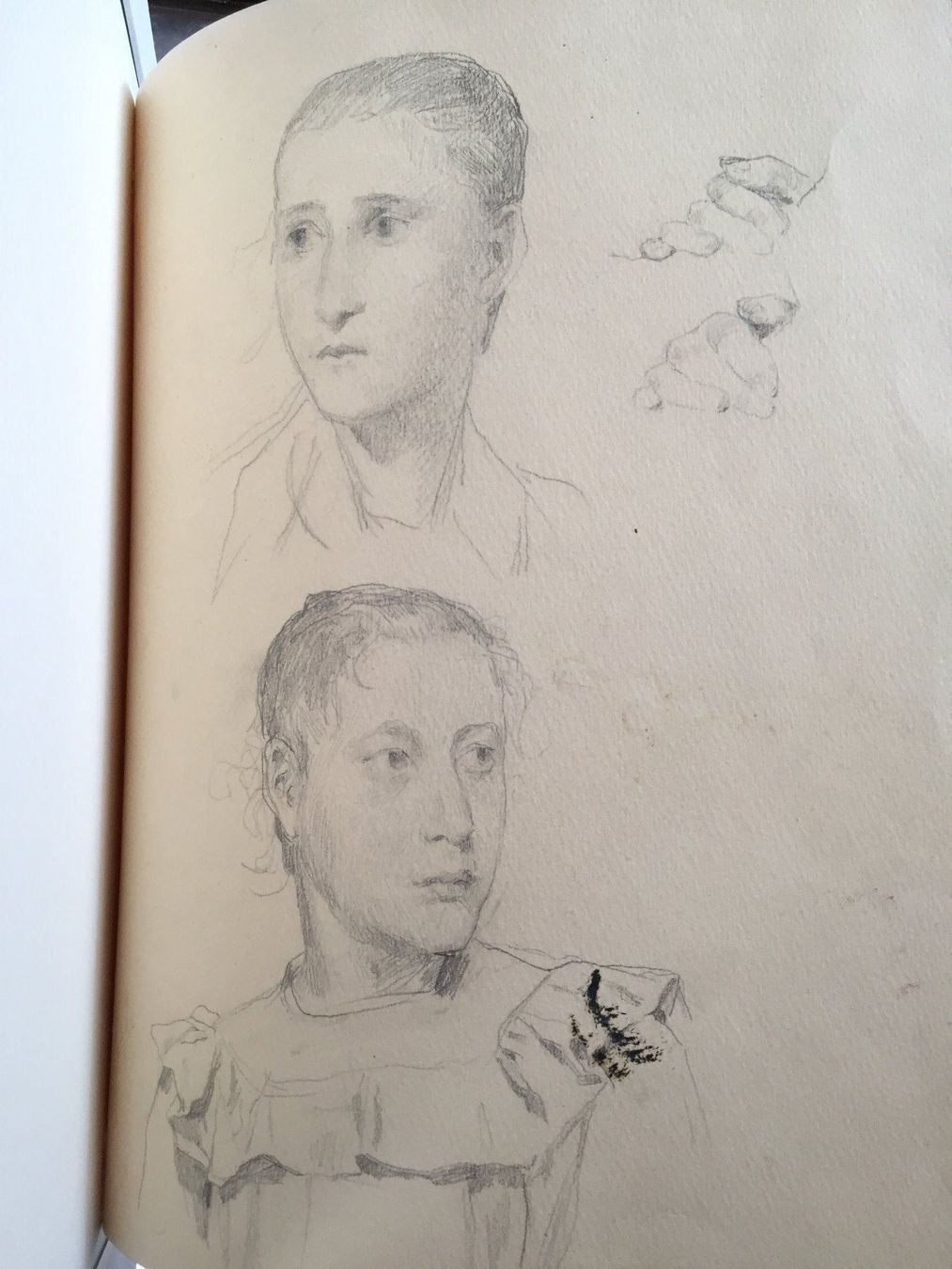 Dipinti: Albert Anker, Original Bleistiftstudie – Usato da Einsiedeln venduto da artgallery59 6