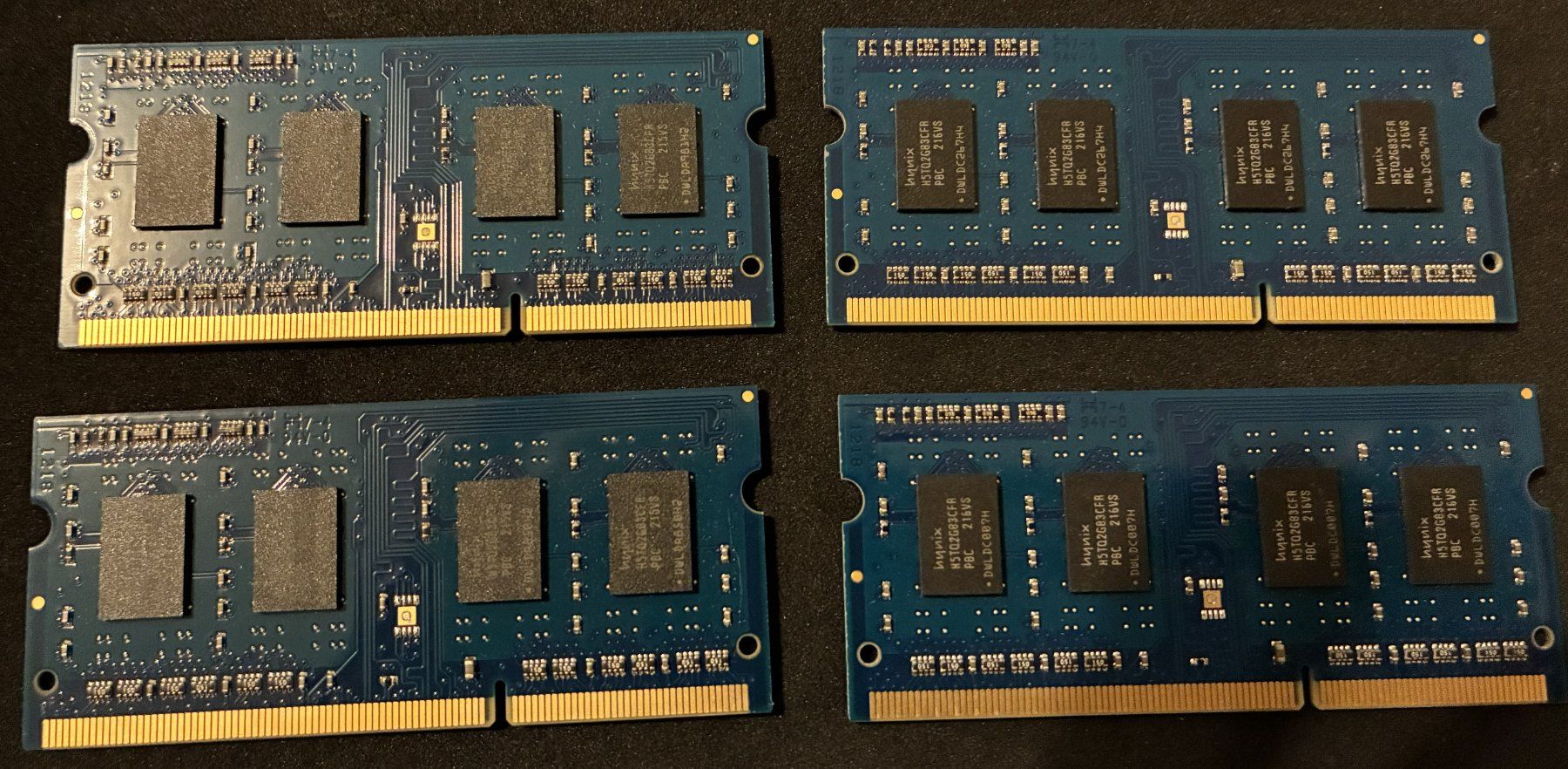 Kingston Memoria / RAM: 4x 2GB RAM Chips ab 1Fr. – Usato da Köniz venduto da Habenix 2