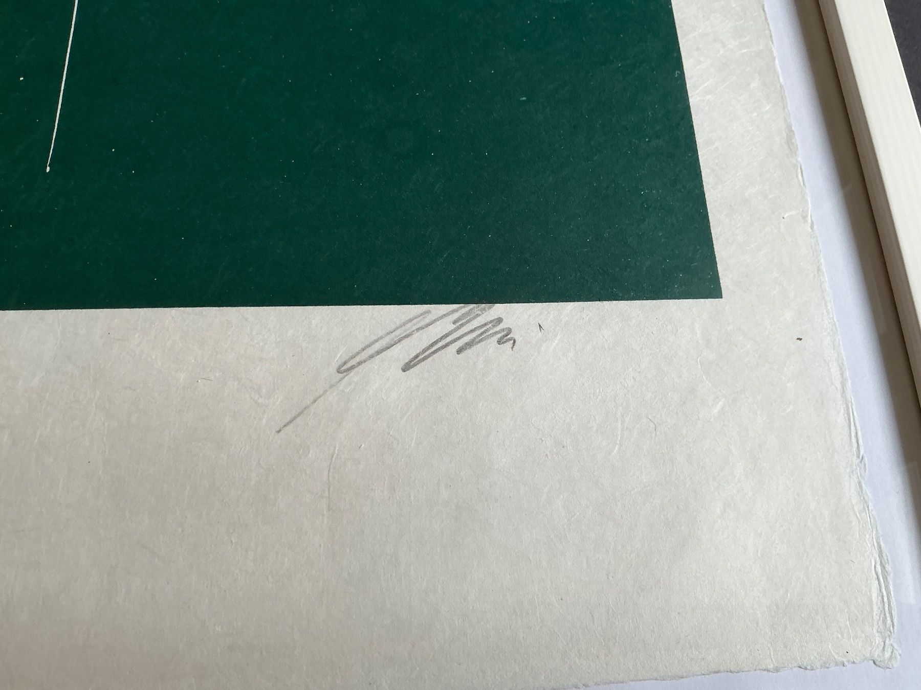 Grafica & Litografie: Hans Erni - Lithographie - Künstlerprobe – Usato da Pieterlen venduto da LM1446 4